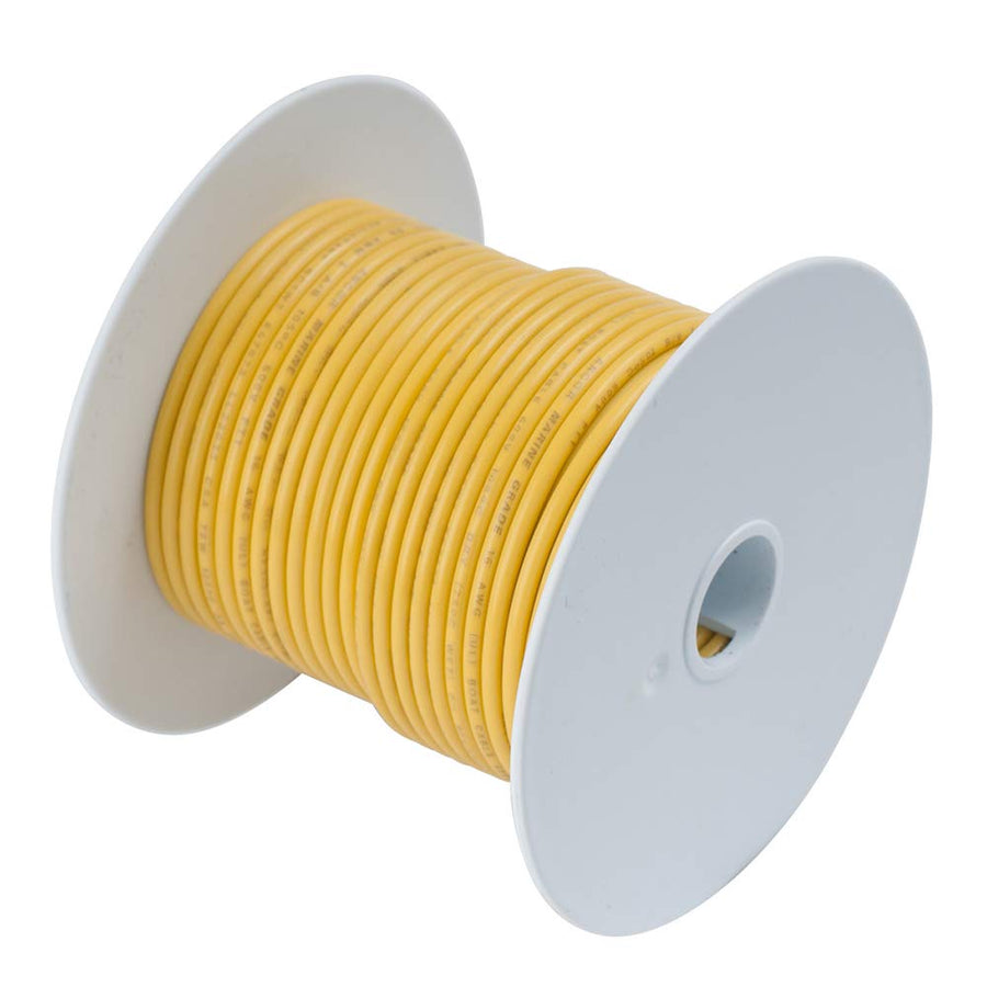 Marine Grade Ancor 111950 Electrical Tinned Copper Battery Cable (8-Gauge, Yellow, 500-Feet)
