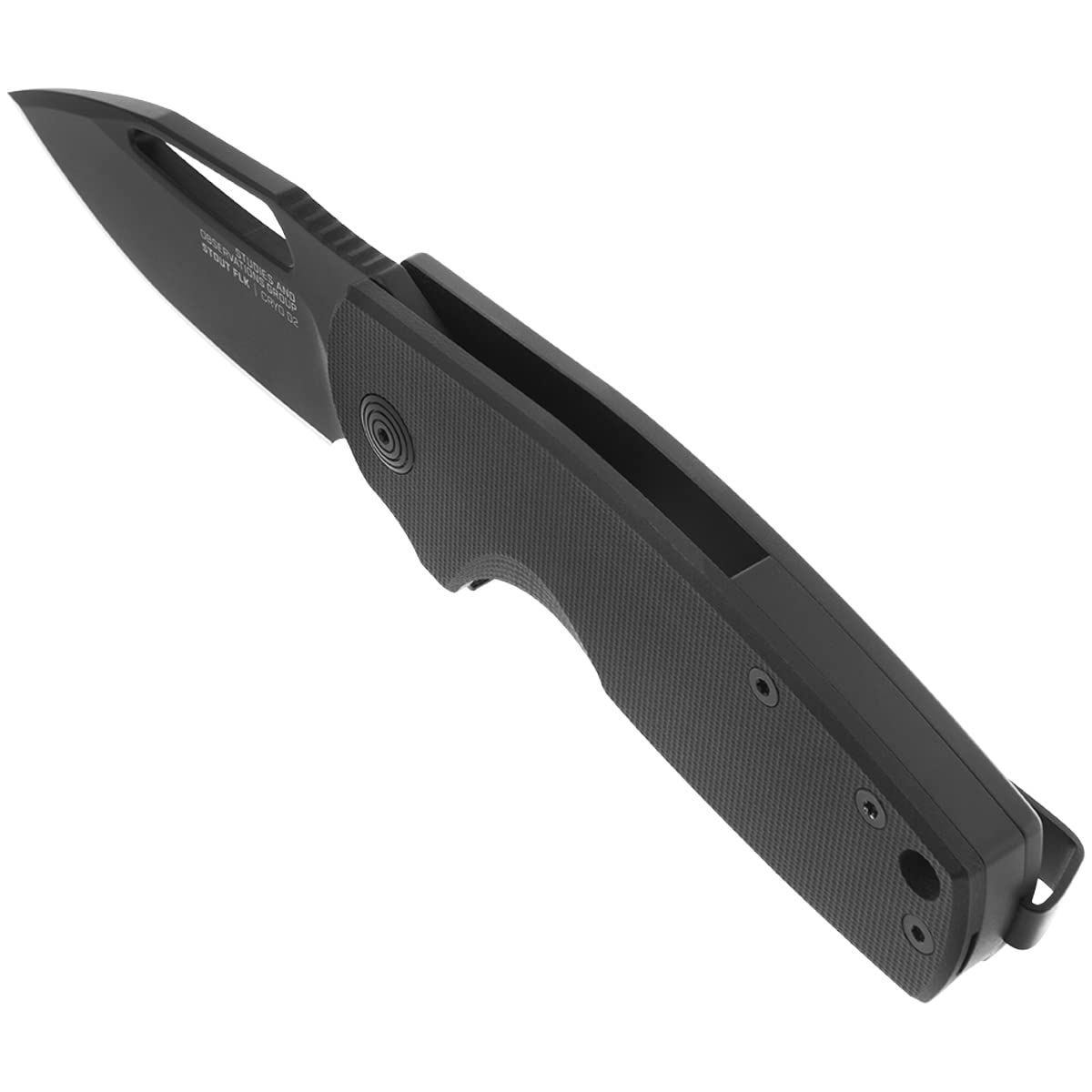SOG SOG HONEY BADGER x Mikkel Collaboration Stout - Black/Folding Blade