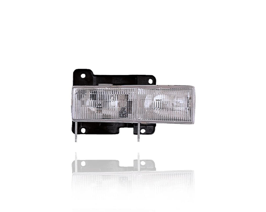GM073-B001R Eagle Eyes Passenger Headlamp Assy Fits Chevrolet Blazer, Clear