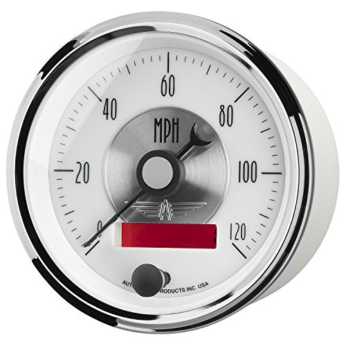 3-3/8" Electric Speedometer Auto Meter 2084 Prestige (0-120 MPH, 85.7mm)