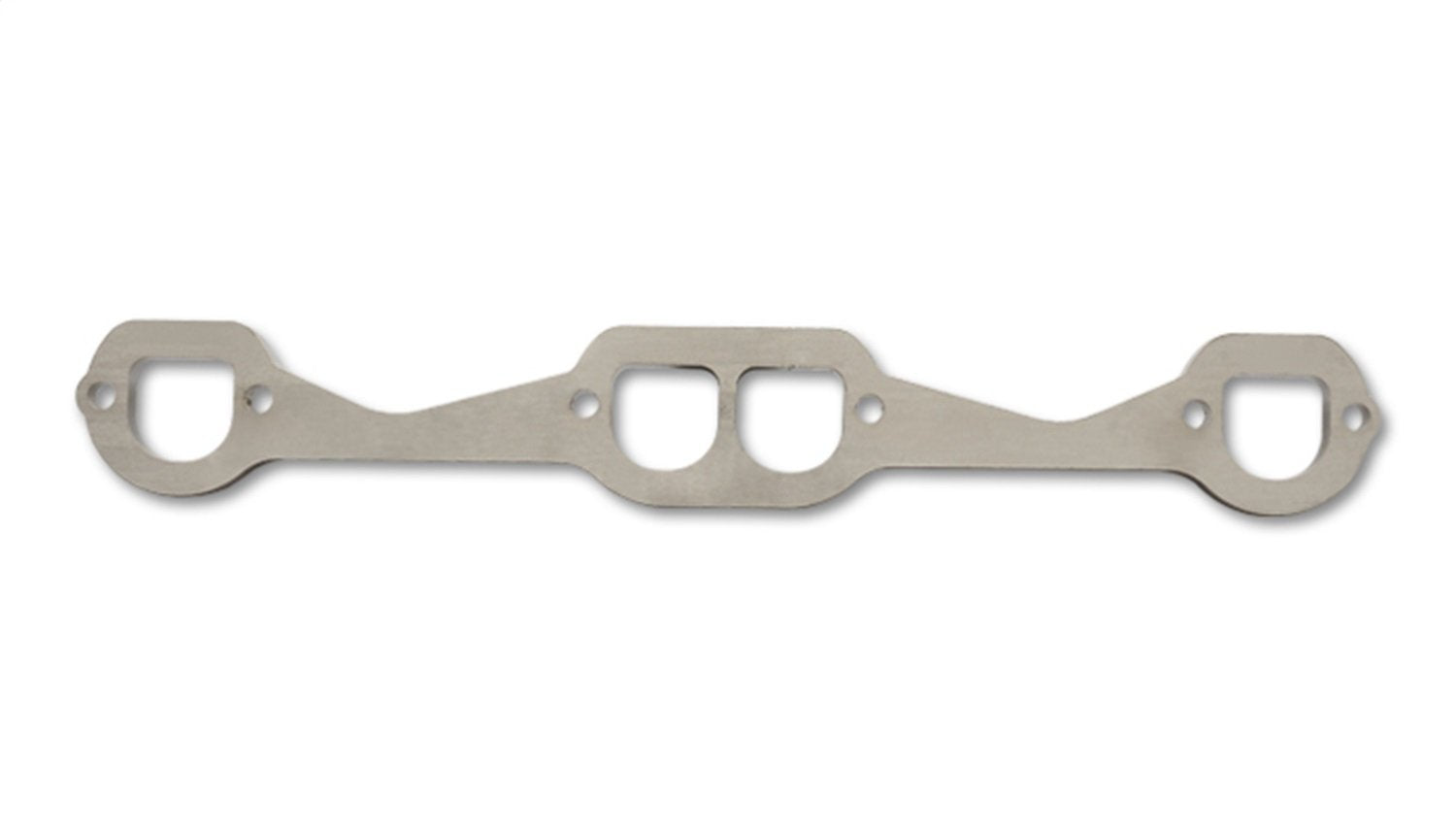 Header Flange Vibrant Power 14331D, 3/8 in. thick, fits GM LT1/L98/LB9 Small Block 8 cyl motor, D-Shaped Ports, 304 Stainless Steel, pair