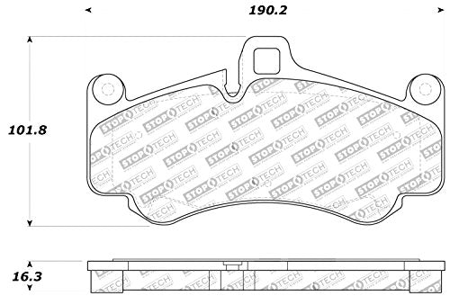 Sport Brake Pads StopTech 309.09910 with Shims