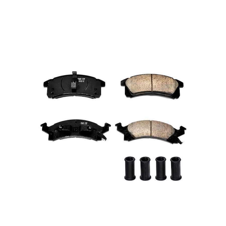 Power Stop Front Brake Kit For Buick Skylark 1990-95 |Chevrolet Beretta 1992-95 |Cavalier 1992-95 |Corsica 1992-95 |Achieva Oldsmobile 1992-95 - Ceramic Brake Pads With Installation Hardware, 17-506