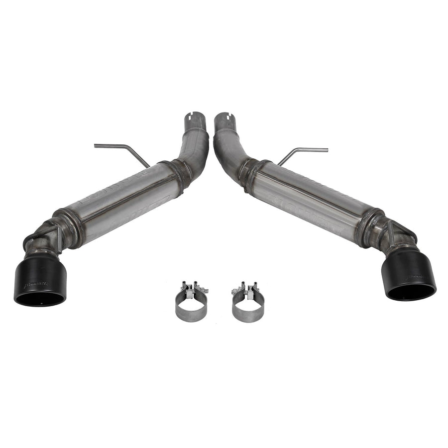 Flowmaster FlowFX 717992 Axle-Back Exhaust Kit 3 Inch 409 Stainless Steel with 4.5 Inch Black Ceramic Coated 304 Stainless Steel Tips Compatible with 2016-2024 Chevy Camaro 3.6L V6