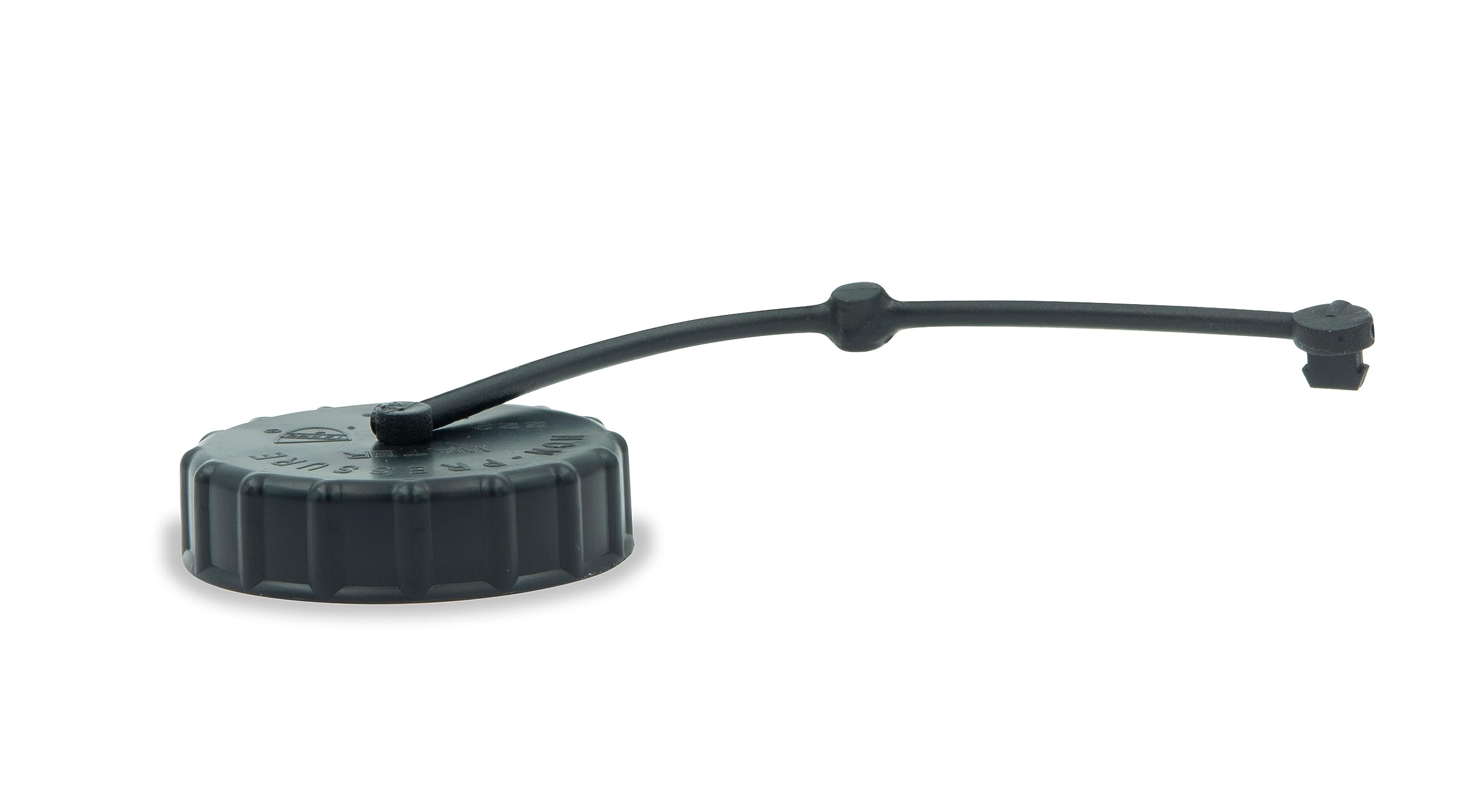 Gravity Water Fill Cap B&B Molders, 94244 with Strap – Black, UV-Stable Acrylonitrile Replacement Cap for RV Water Spout, OEM Replacement – Made in USA