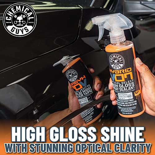 Chemical Guys Hybrid V7 WAC_808 Optical Select High Gloss Spray Sealant & Quick Detailer (Safe for All Finishes Including Ceramic Coatings), 128 fl oz (1 Gallon), Orange Scent