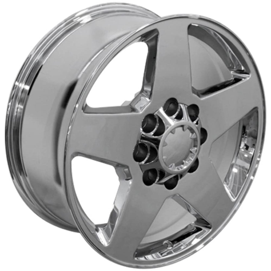 Chrome Wheel OE Wheels LLC CV91A-20085-8650-12C Painted (20 x 8.5 inches /8 x 165 mm, 12 mm Offset)