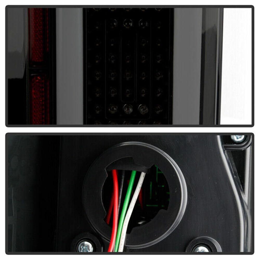 Xtune Spyder - LED Tail Lights (ALT-ON-FF15015-LBLED-BSM)