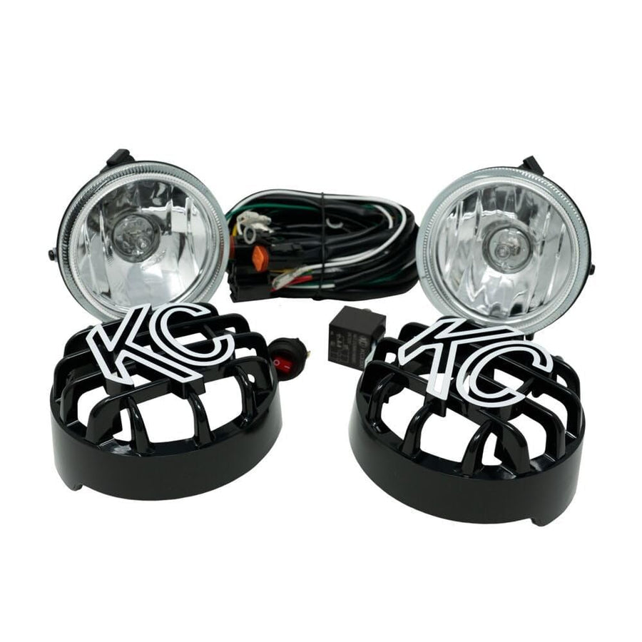 490 KC HiLiTES Rally 400 4" 55w Driving Light System,Black