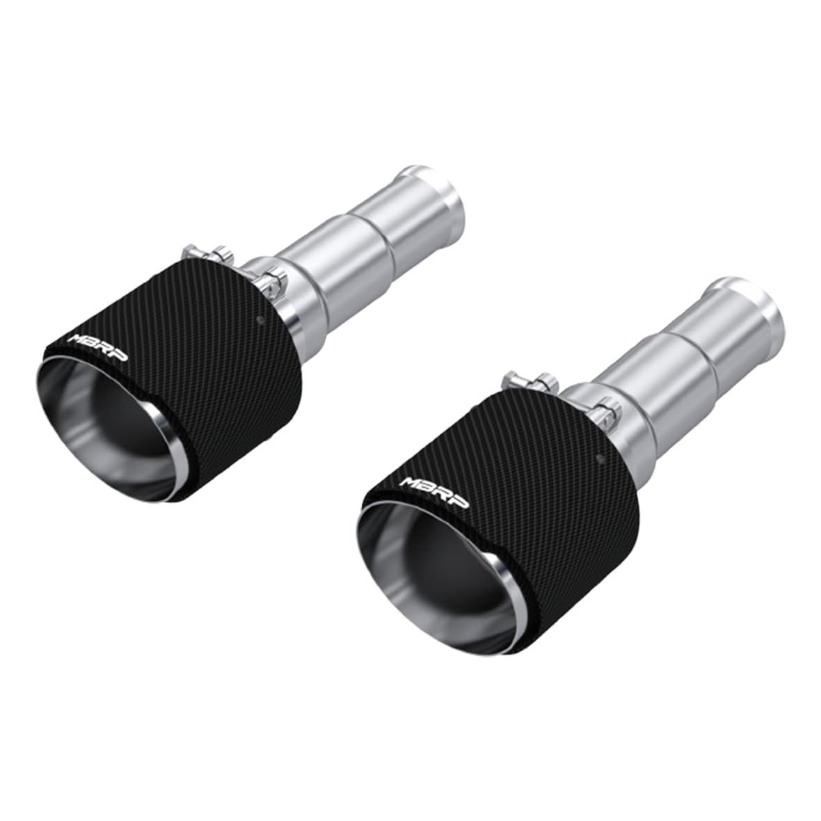 Carbon Fiber Tip Set 5.7L Hemi Ram 1500 (2019-2024), T5199CF by MBRP