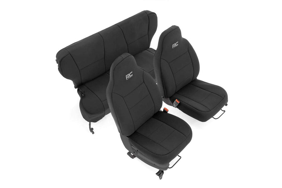 Rough Country Seat Covers Neoprene for 1997-2001 Jeep Cherokee XJ - 91022