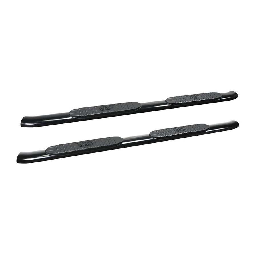PRO TRAXX 4 Westin Oval Nerf Bars fits 2019-2025 Silverado Sierra 1500 2020-2025 Silverado Sierra 2500 3500 Double Cab (Exc 2019 Silverado LD/Sierra 1500 Limited) Black Pair