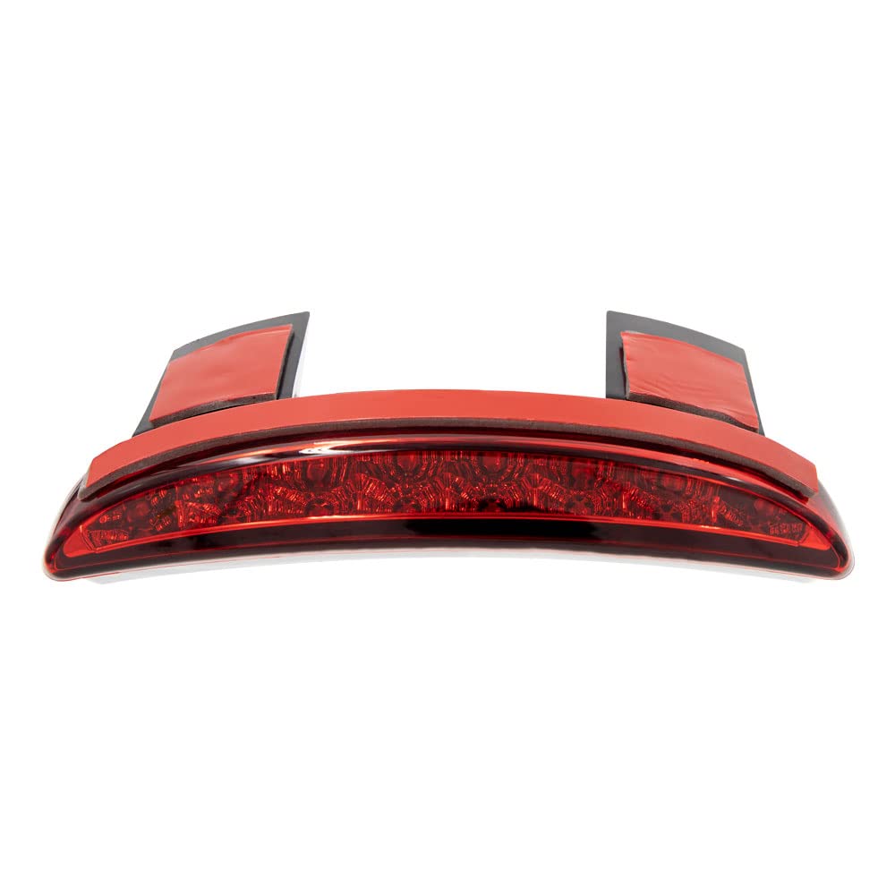 Red Chopped Fender Edge Light - METRA Harley Davidson 2004-2013 (BC-HDTL1)