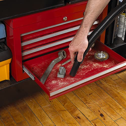 8 Ft x 1.5 Inch Diameter Shop-Vac Hose, Flexible Vinyl Construction, Compatible With Standard 1.5 Inch Inlets, (1-Pack)
