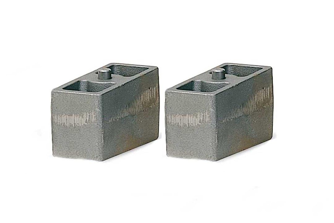 Fabtech Block FTSBK64 Kit; 6.5 In. Angled; 9/16 Pin; W/Bump Stop Ear;