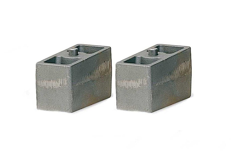 Fabtech Block FTSBK64 Kit; 6.5 In. Angled; 9/16 Pin; W/Bump Stop Ear;