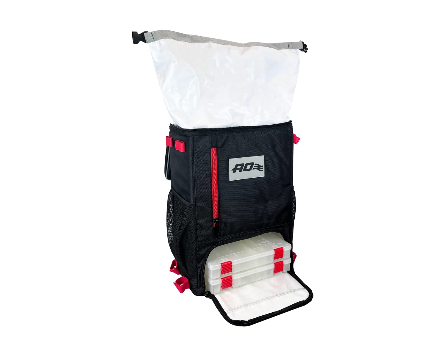 Fishing Cooler Backpack AO Coolers Insulated - Includes Tackle Storage Compartment