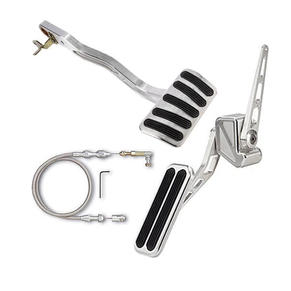 BAG-6208 Lokar Performance Products Goolsby Edition Lucille Chrome Throttle Pedal