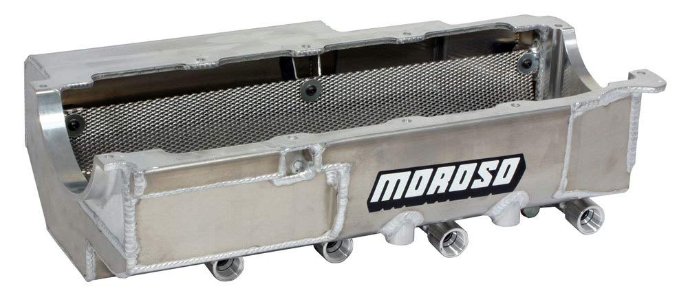 Moroso 7.5" Oil Pan for Competition Eliminator Cars with Chevy Big-Block Generation 4 Engines
