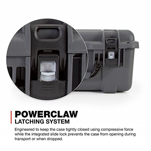 Waterproof Nanuk 933 Hard Case with Foam Insert - Graphite