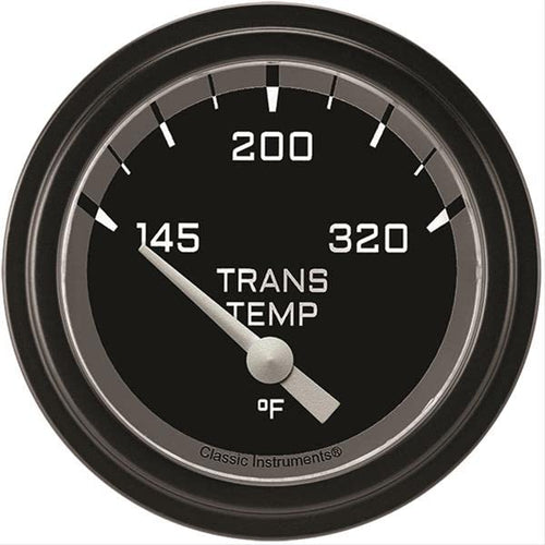 AX227GBLF Classic Instruments Gray 2-5/8" Transmission Temperature Gauge AutoCross