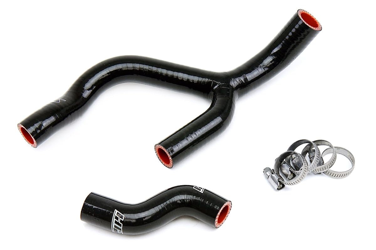 Black Silicone HPS 57-1353-BLK Radiator Coolant Hose Kit