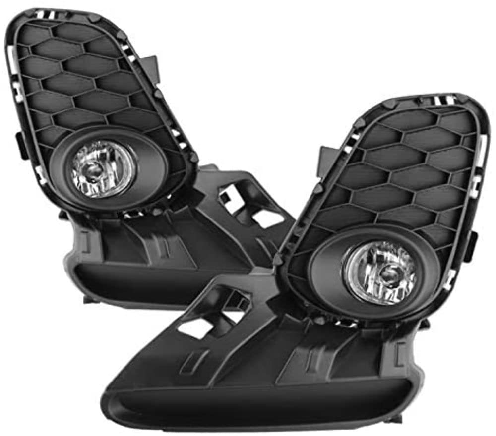 Fog Lights Spyder Auto Black/Clear 5076120