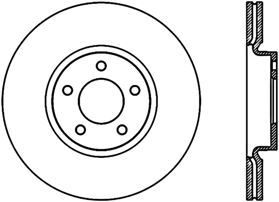 Brake Rotor StopTech 125.45078CRY