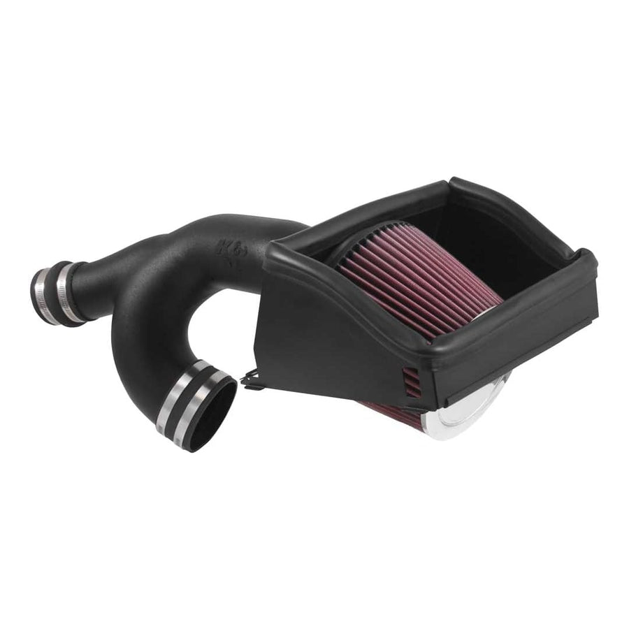 Cold Air Intake System K&N: High-Flow Air Filter, Increase Performance & Towing: Compatible with FORD: 2015-2016 FORD: F150, 57-2592