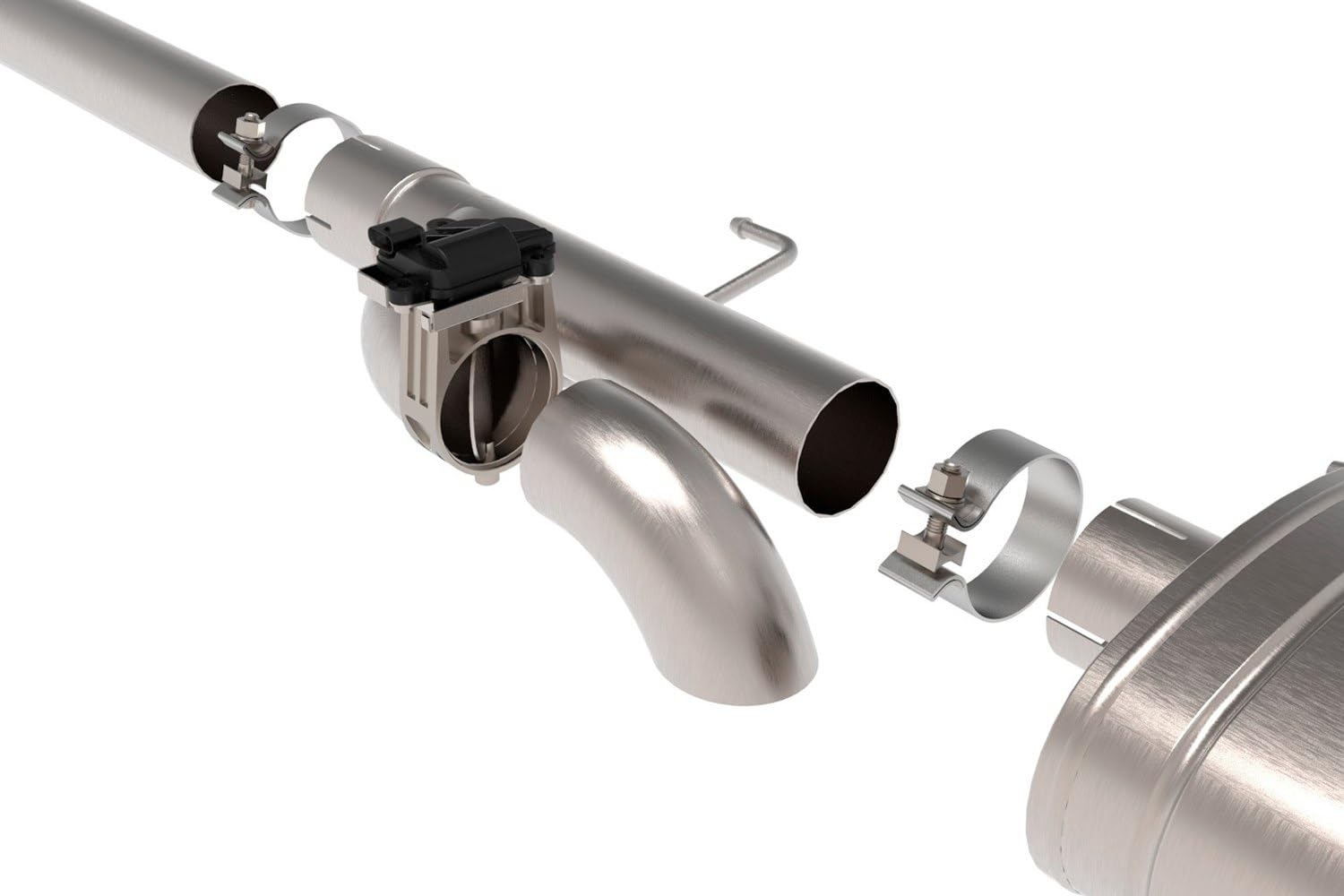 aFe Power 3 IN Gemini XV 304 Stainless Steel Cat-Back Exhaust System w/Cutout Polished Ford F-150 15-20 V6-2.7L/3.5L (tt)/V8-5.0L 49-33123-P