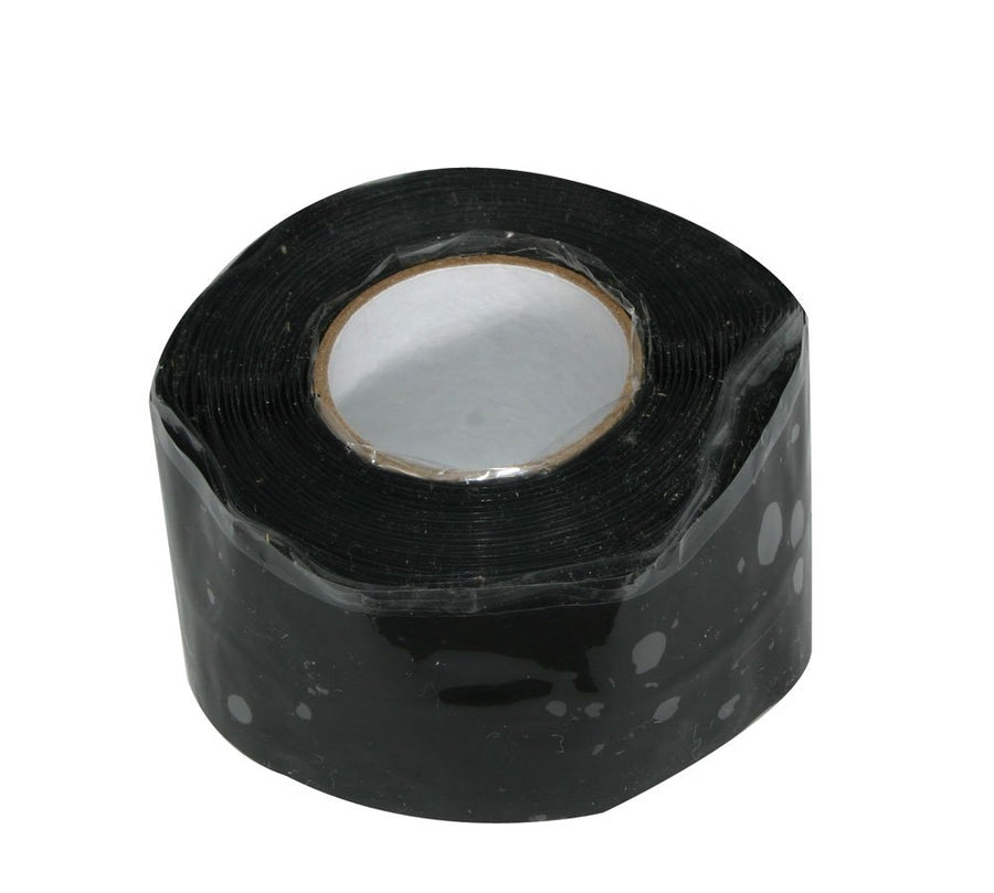 BLACK VULCANIZING TAPE, 12 FOOT ROLL Moroso