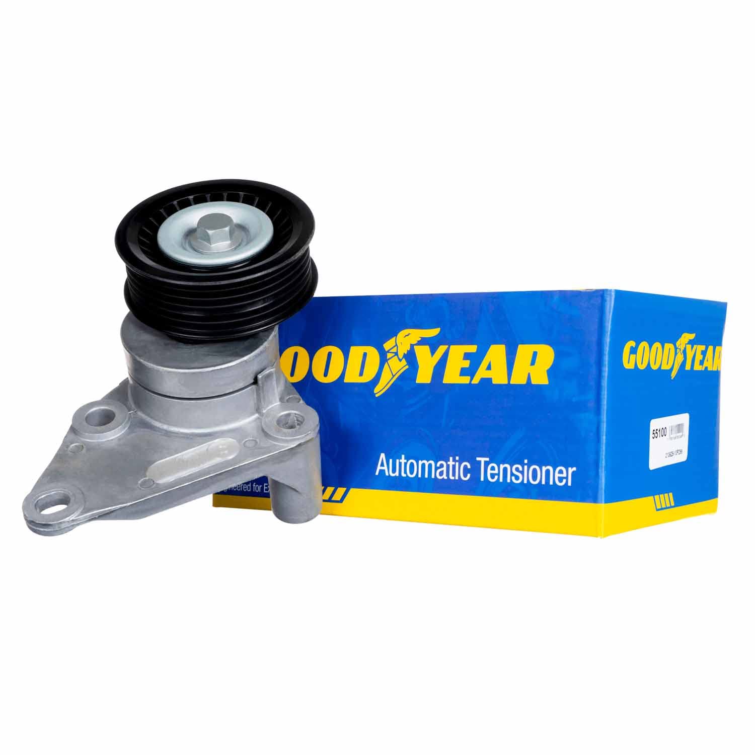 Automatic Belt Tensioner Goodyear Belts 55100 - Isuzu Ascender (2003-2006), Cadillac Escalade ESV (2003-2008), Chevrolet Trailblazer EXT (2003-2006), Chevrolet Silverado 2500 (1999-2008)