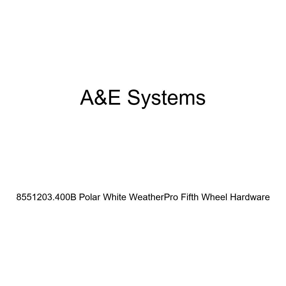 WeatherPro A&E Systems 8551203.400B Polar White Fifth Wheel Hardware