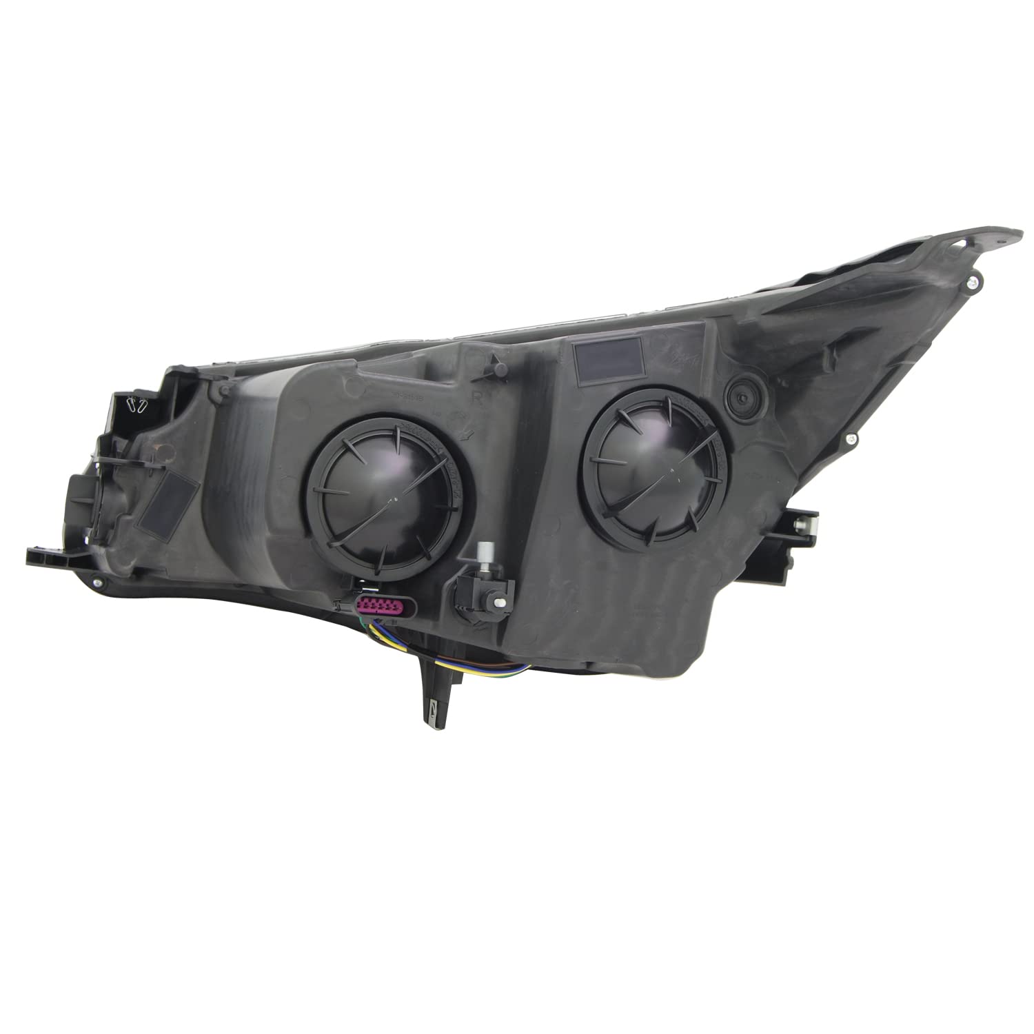 Right TYC Headlight Assembly Compatible with 2010-2013 Buick Lacrosse