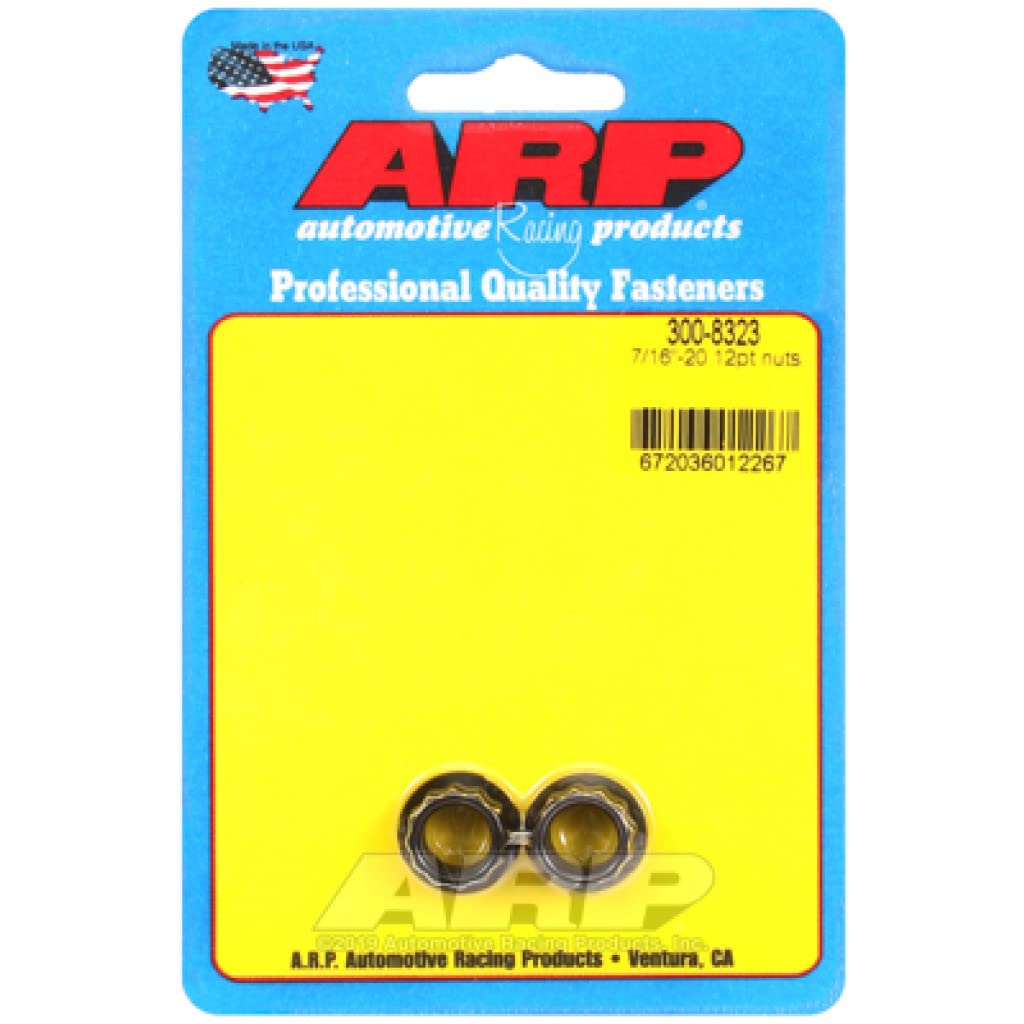 Nut Kit ARP 7/16in -20 12Pt Pack of 2