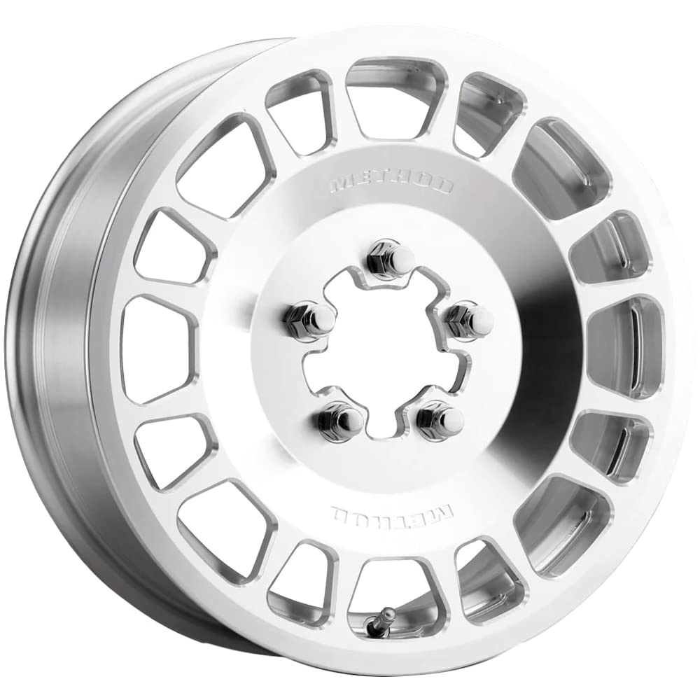 412 Method Race Wheels Bead Grip Machined Wheel Raw (15 x 6. inches /5 x 4 mm, 51 mm Offset)