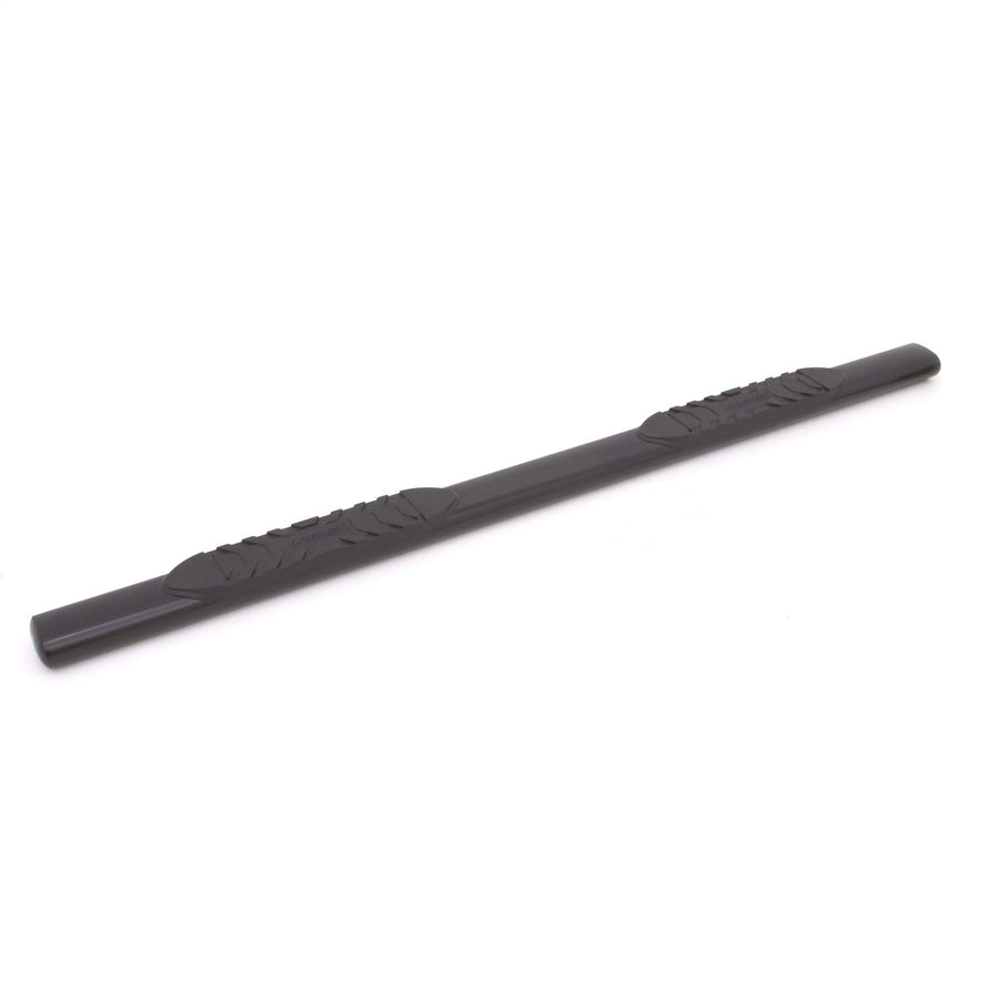 Lund RealTruck 26610566 Black Steel 6" Oval Straight Nerf Bars for 2019 Silverado with Extended Cab