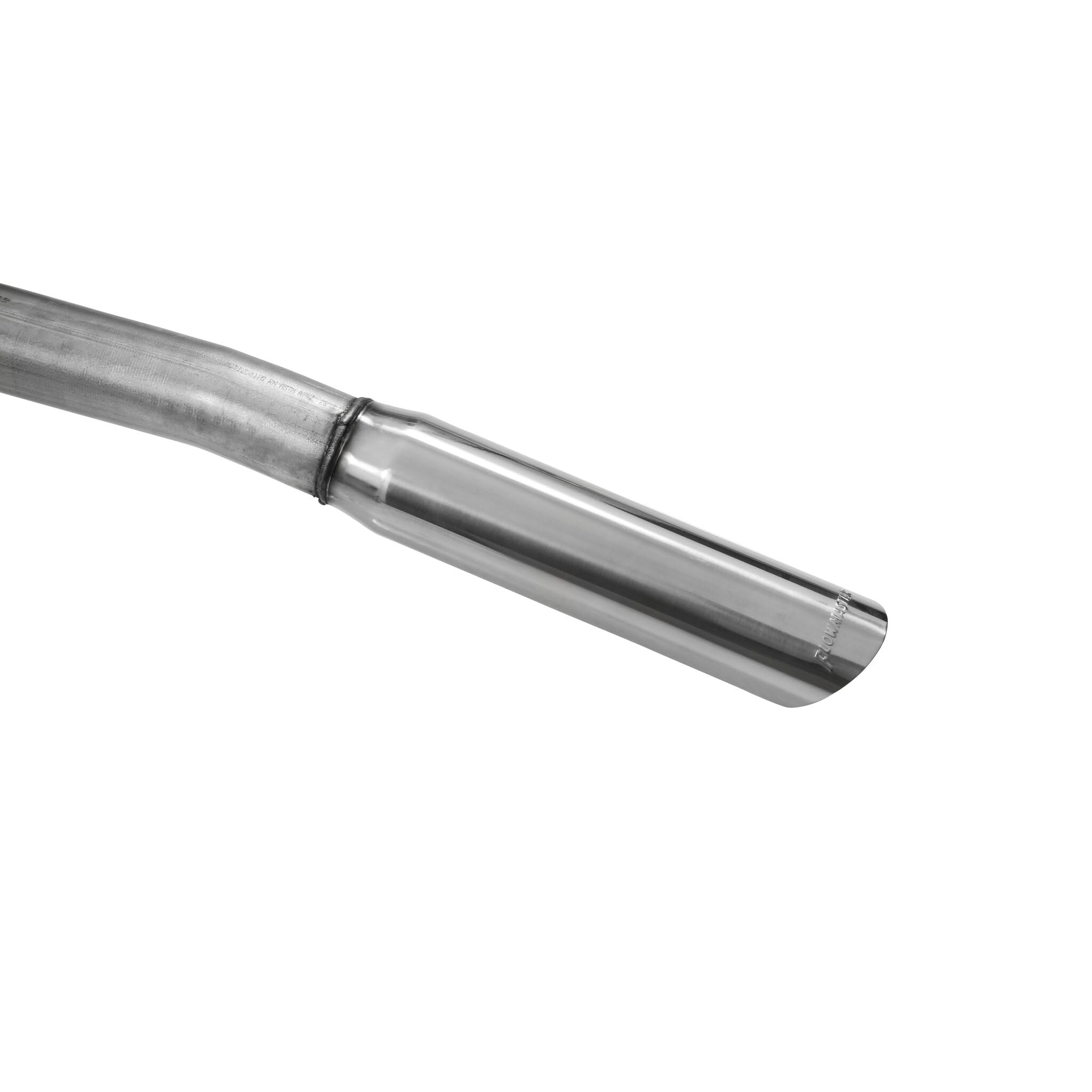 American Thunder Flowmaster 17358 Cat-Back Exhaust Kit 2.5 Inch Aluminized Steel Dual Tailpipes 3 Inch Polished 304 Stainless Tips Compatible with 1998-2002 Chevy Camaro Pontiac Firebird 3.8L V6