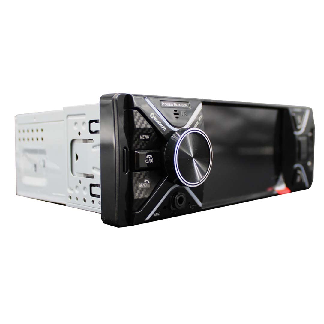 Power Acoustik PL‐430HB 4.3-Inch Single-DIN in-Dash DVD Receiver with Bluetooth PL‐430HB