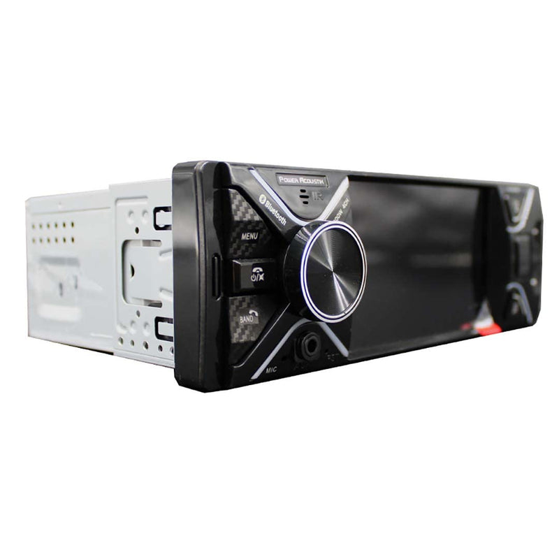 Power Acoustik PL‐430HB 4.3-Inch Single-DIN in-Dash DVD Receiver with Bluetooth PL‐430HB