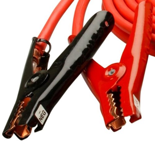 Heavy-Duty Booster Cable Road Power 86600104 with Polar Glow Clamps 20-Feet; 4-Gauge Car Battery Jumper Cable