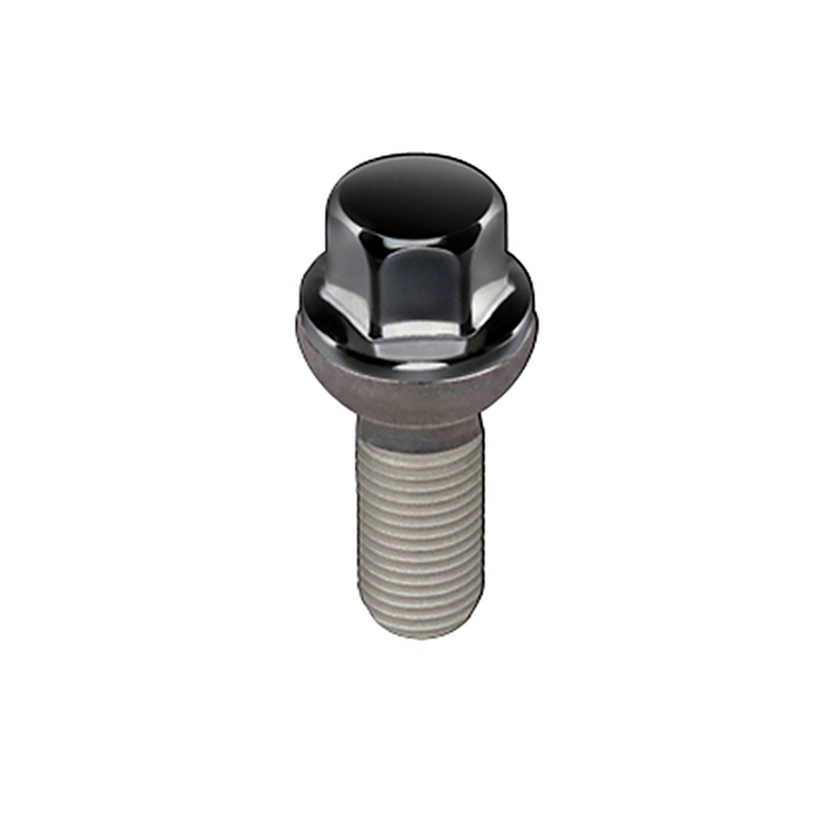 Black McGard 69818BK M14 x 1.5 Thread Size Radius Seat Lug Bolt, (Pack of 50)