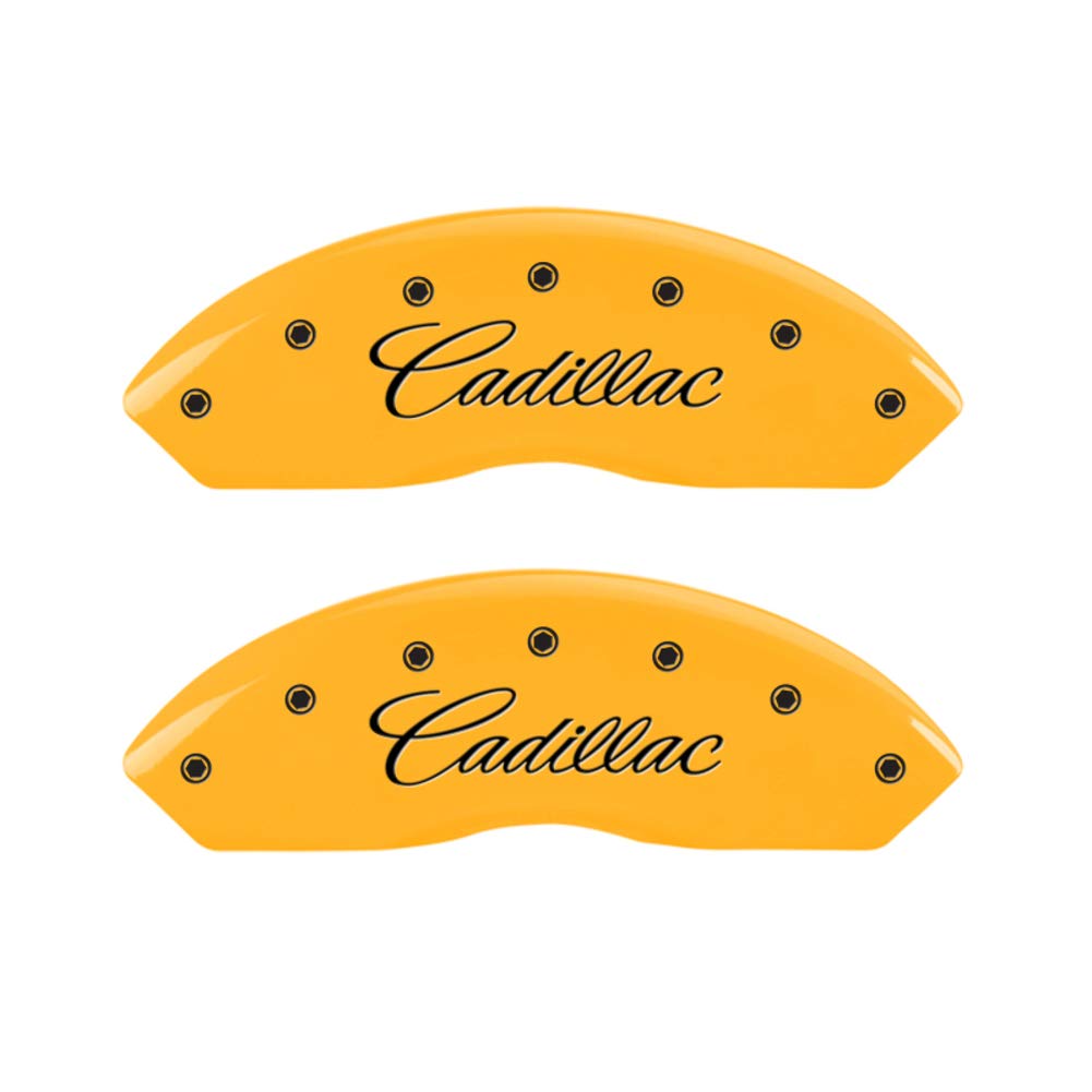Caliper Covers MGP 35010SCTSYL, Yellow