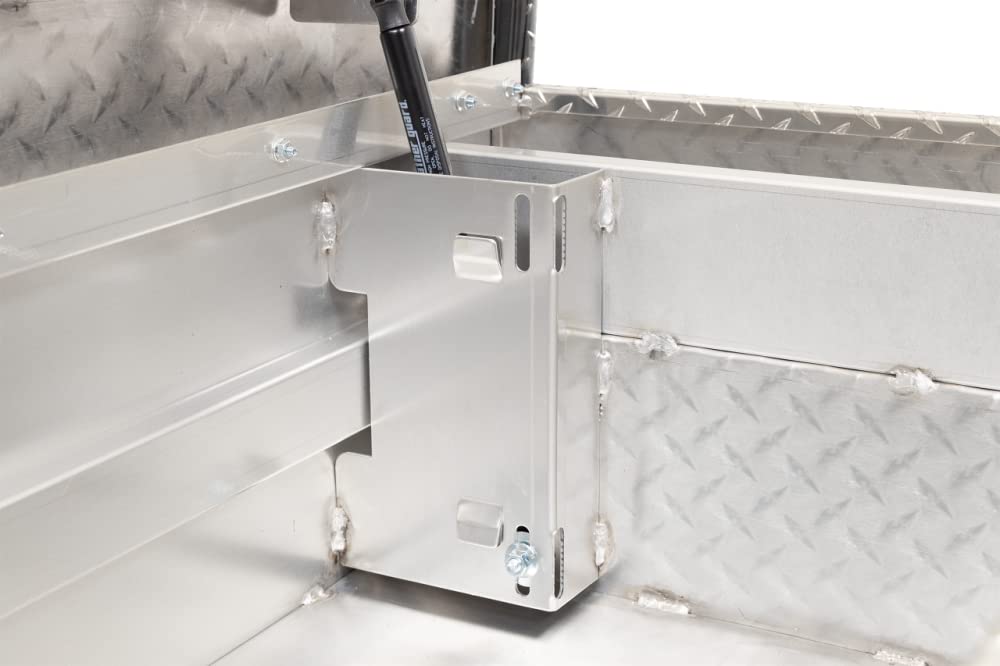 Saddle Truck Weather Guard Tool Box Aluminum Compact Clear