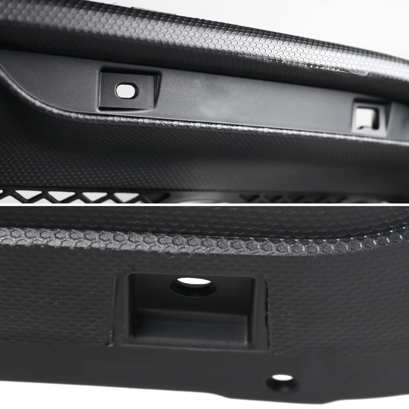 Spec-D Tuning Rear Bumper Diffuser Style w/Dual Exhaust Pipes Compatible with 2015-2017 Ford Mustang GT350 Premium