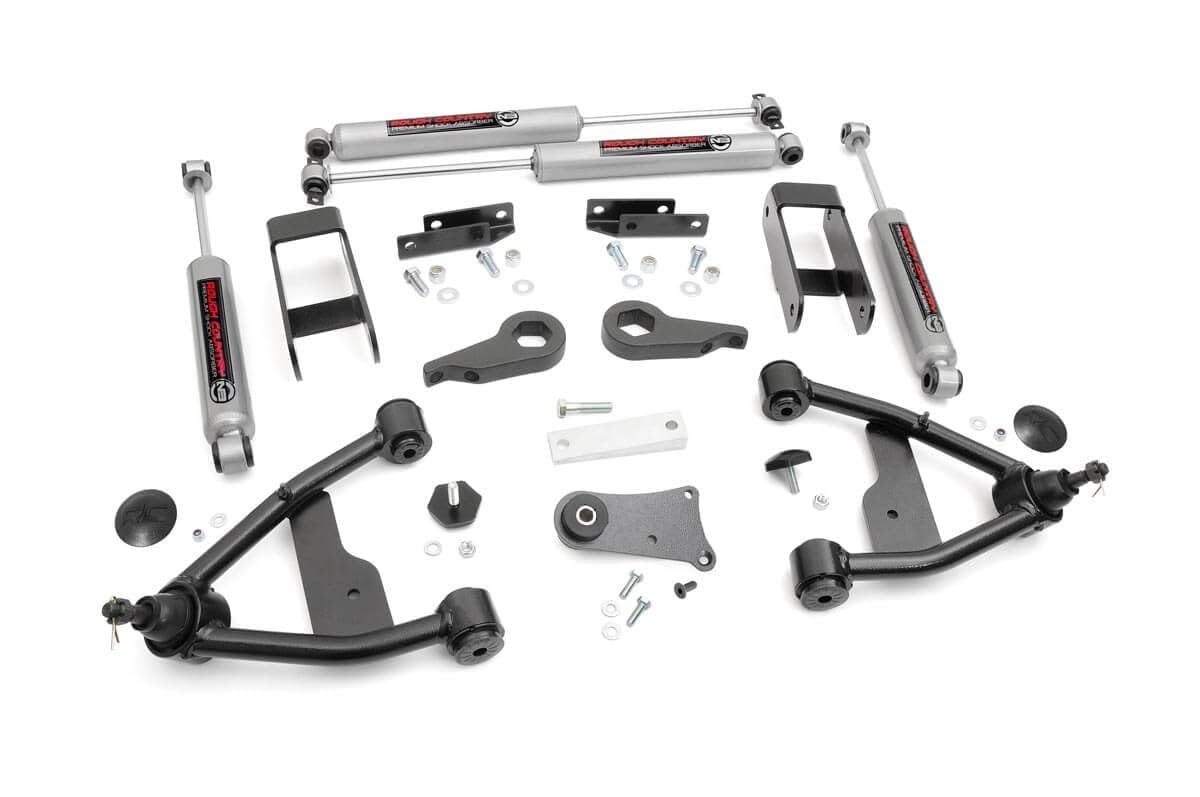 2.5" Lift Kit Rough Country for 82-04 Chevy S10/S10 Blazer | GMC Sonoma - 24230