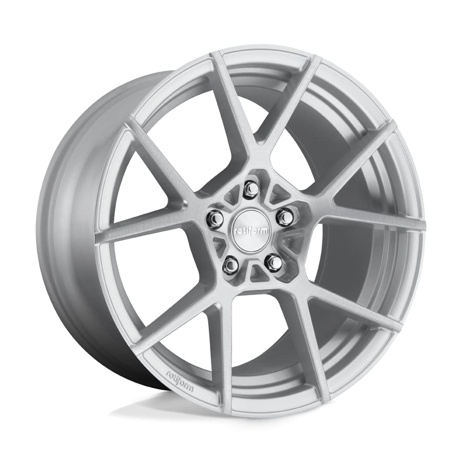 R138 Rotiform 18X8.5 5X112 GL-SLVR-BRSH 35MM - R1381885F8+35