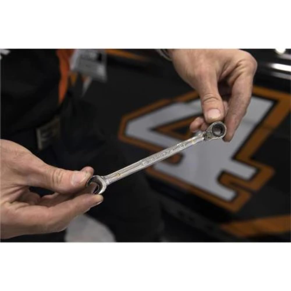 4 Piece GEARWRENCH 90-Tooth 12 Point SAE GearBox Double Flex Ratcheting Wrench Set | 86831