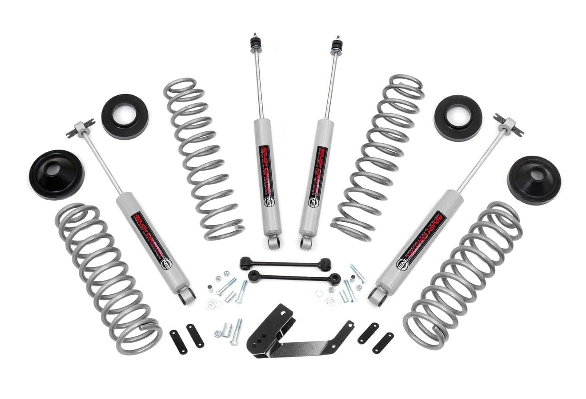 3.25" Lift Kit Rough Country for 2007-2018 Jeep Wrangler JK | 2-Door - PERF693