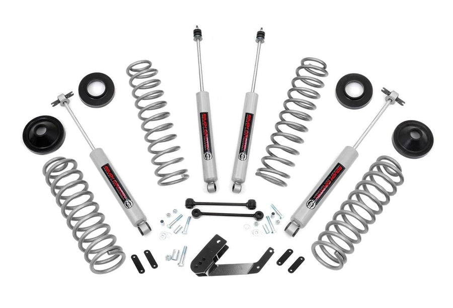 3.25" Lift Kit Rough Country for 2007-2018 Jeep Wrangler JK | 4-Door - PERF694